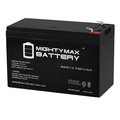 Mighty Max Battery 12V 7AH Replaces hr9-12 gp1270 sla1075 gp1270f2 wp7-12 bp8-12 ML7-12191111111111111